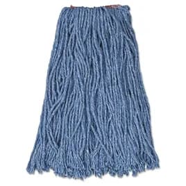 Mop Head 16 OZ Blue Cut End Premium Blend 1IN Narrow Headband 1/Each