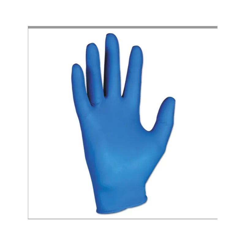 Examination Gloves Large (LG) Blue 3.7MIL Nitrile Powder-Free 100/Box