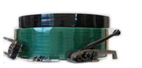 Strapping 0.625IN X4600FT Green PET 1100# MG Embossed 16X6 Core 1/Each