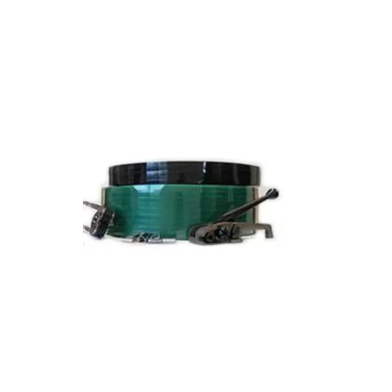 Strapping 0.625IN X4400FT Black PET 900# With 0.025 IN Core Diameter HG 16X6 Core 28 Count/Skid