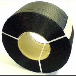 Strapping 0.5IN X9900FT Black 350# MG 8X8 Core 1/Each