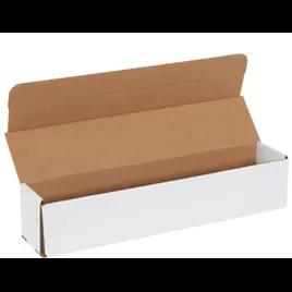 Mailer 17.5X3.5X3.5 IN White Corrugated Cardboard 50 Count/Bundle