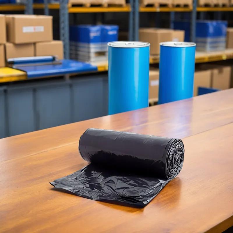 Can Liner 43X48 IN 56 GAL Black 22MIC 150/Case