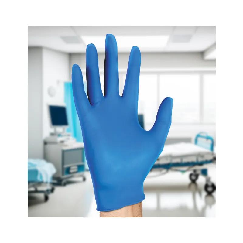 Industrial Gloves XL Blue 2MIL Nitrile Powder-Free 400/Case