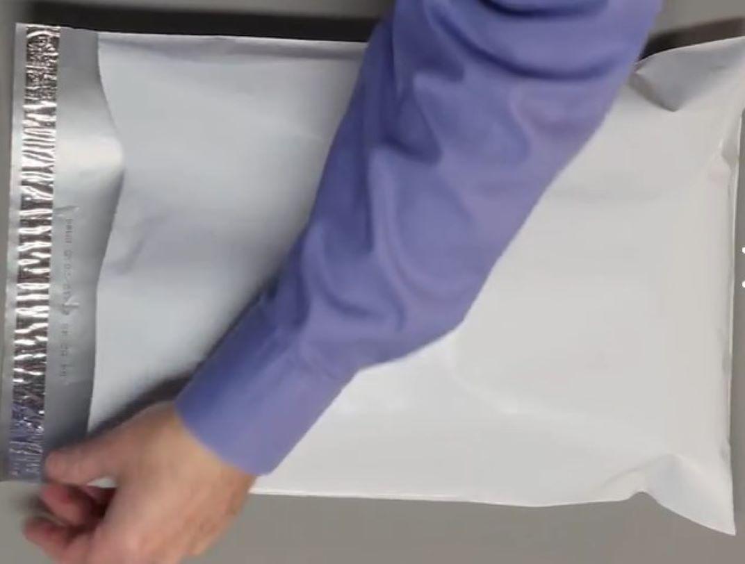 POLYJACKET® Poly Mailer 6X9 IN White #1 1000/Case