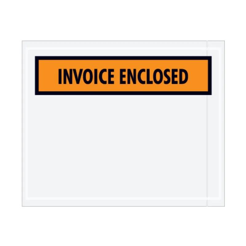 Packing List Envelope 4.5X5.5 IN Invoice Enclosed 1000/Case