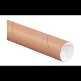 Mailing Tube 2X43 IN Kraft End Cap 50/Case
