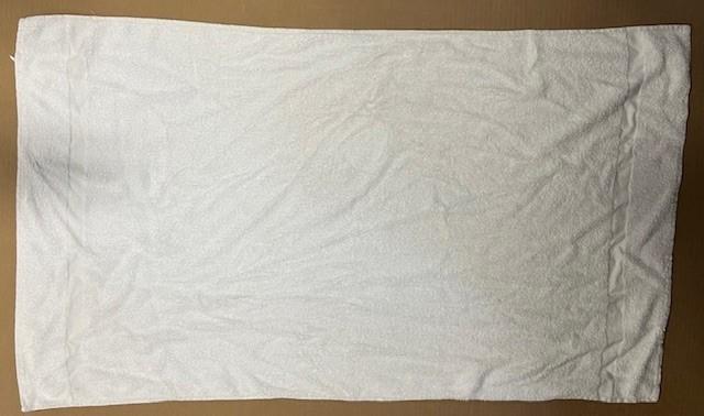 Cleaning Towel 24X48 IN 25 LB Terry Cloth White Reclaimed 1/Case
