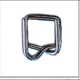 Strapping Buckle 0.5 IN Steel For Poly & Cord Strapping 1000/Case