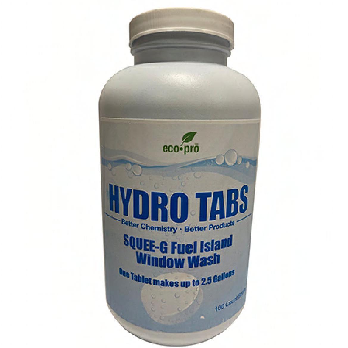 Eco-Pro™ Hydro Tabs Squee-G Fuel Island Window Wash Tablet 100 Count/Pack 5 Packs/Case