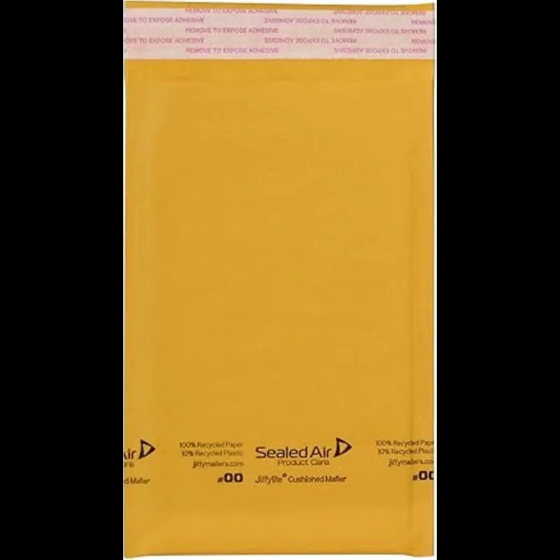 Bubble Mailer 5X10 IN #00 Self-Seal 250/Case