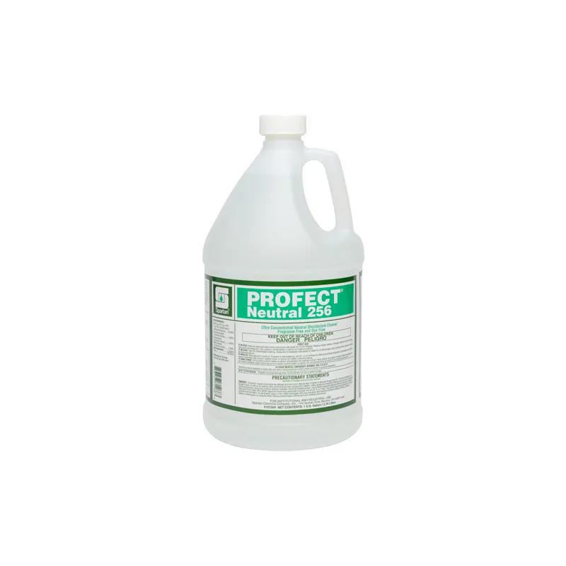 Profect® Neutral 256 Fragrance Free Disinfectant Cleaner 1 GAL Neutral Dye Free 4/Case