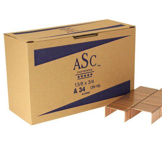 ASC A Series Carton Staples 0.75 IN 20000/Case
