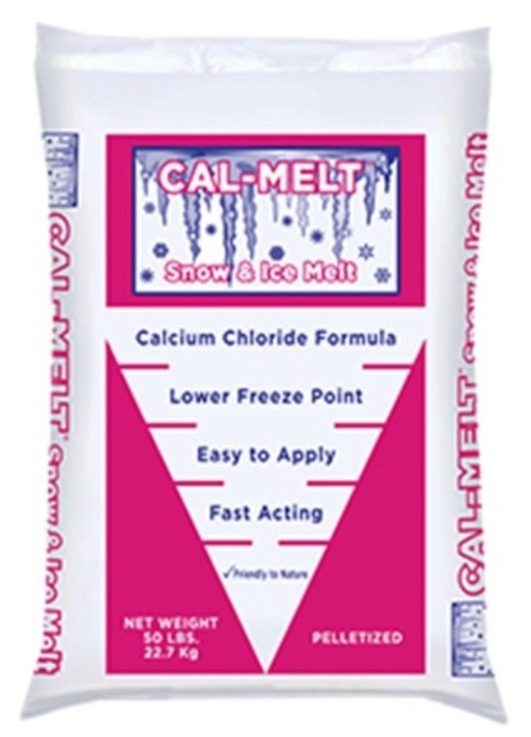 Ice Melt 50 LB Sodium Chloride Calcium Chloride 1/Pack
