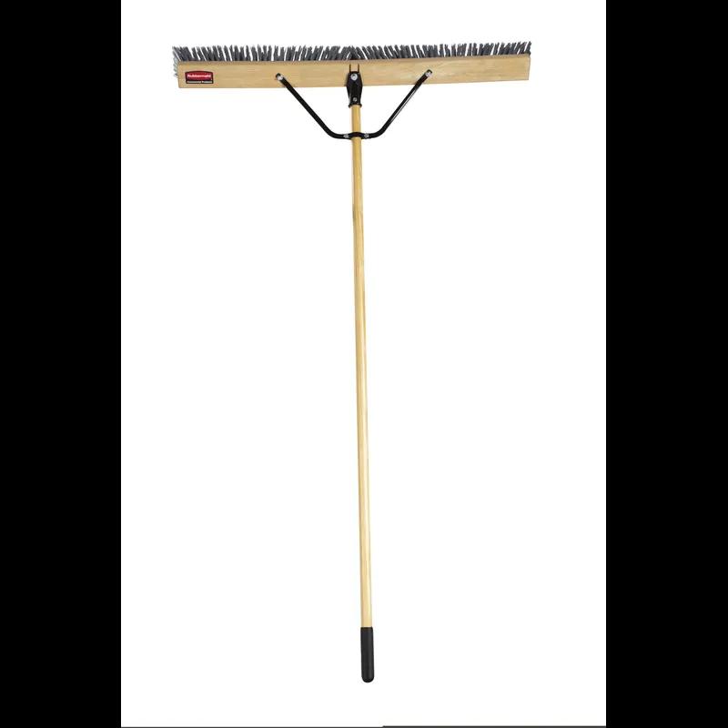 Push Broom 62X36 IN Gray PP Medium 1/Each