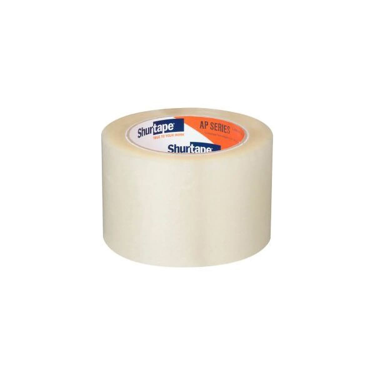 AP 401® Sealing Tape Carton Tape 72MM X100M Clear Acrylic Adhesive 2.5MIL Heavy Duty 24 Rolls/Case 40 Cases/Pallet