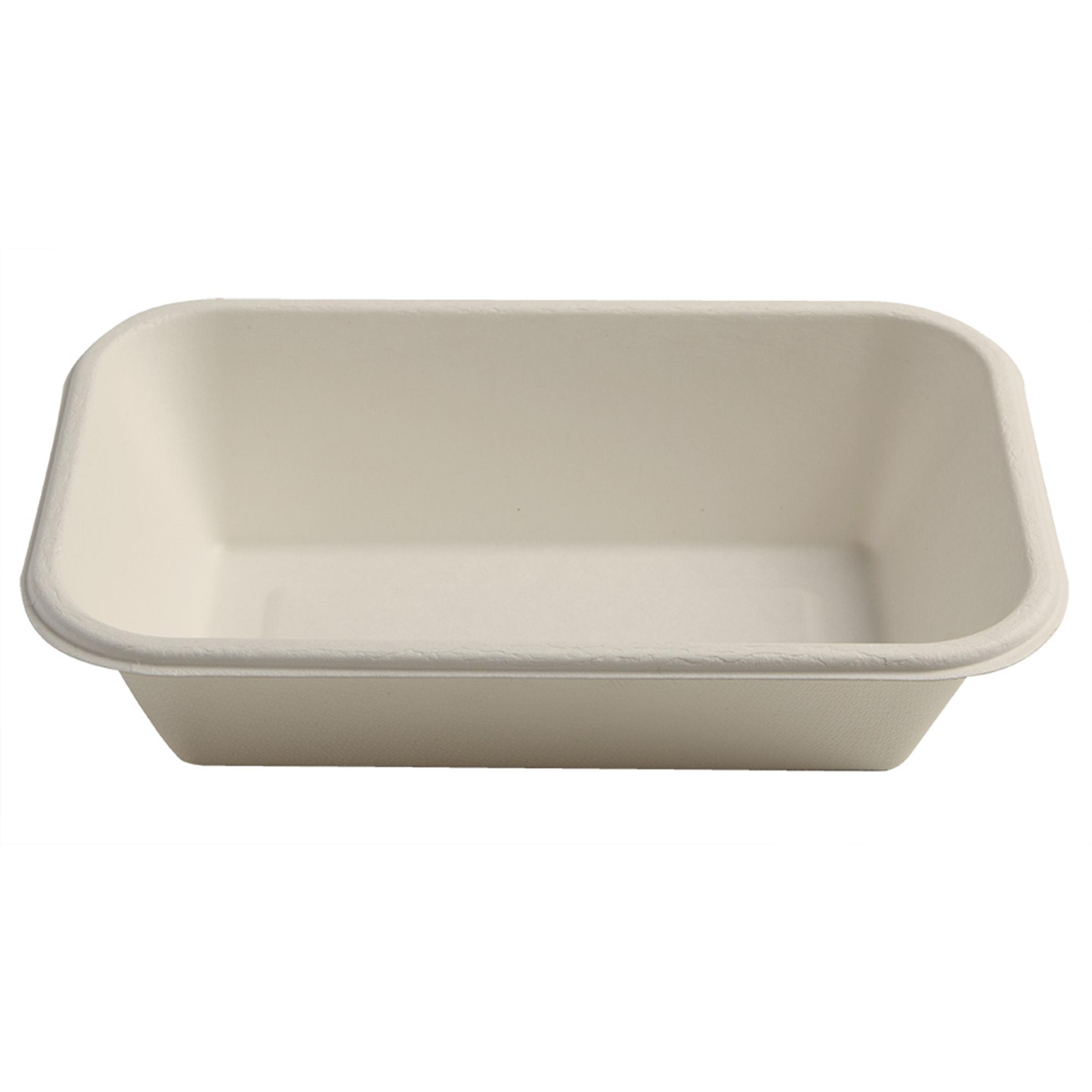 Bowl 32 OZ Pulp Fiber Rectangle 300/Case