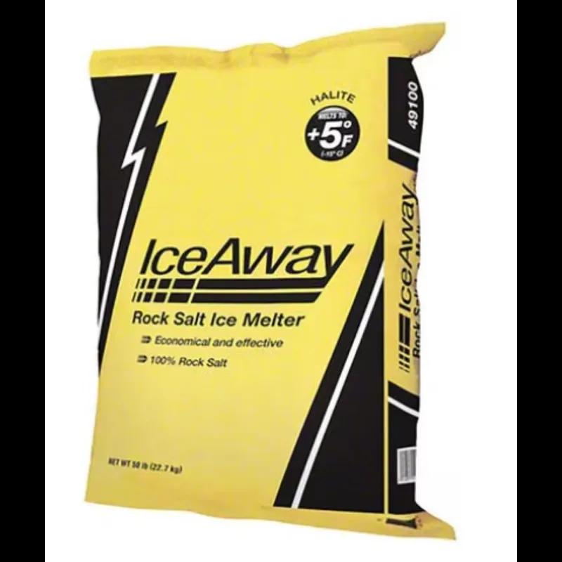 Ice Melt 50 LB Rock Salt 1/Bag