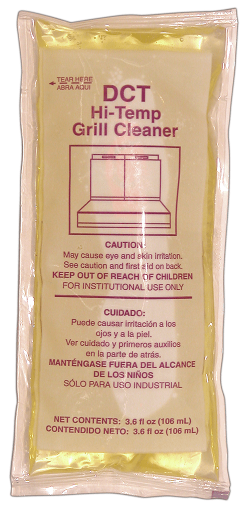 DCT Grill Cleaner 3.6 OZ High Temperature Packet 92/Case