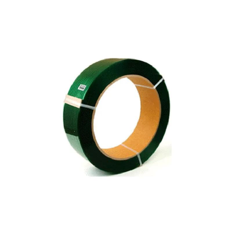 Strapping 0.63IN X4600FT Green PET 1100# With 16 6 IN Core Diameter 1/Each