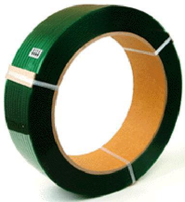 Strapping 0.63IN X4600FT Green PET 1100# With 16 6 IN Core Diameter 1/Each