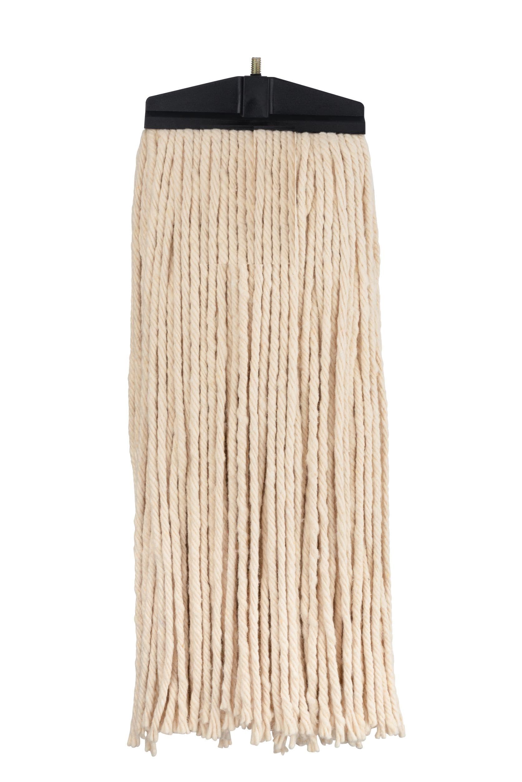 Mop 20 OZ Cotton Cut End Screw Type Plastic Cover 1/Each