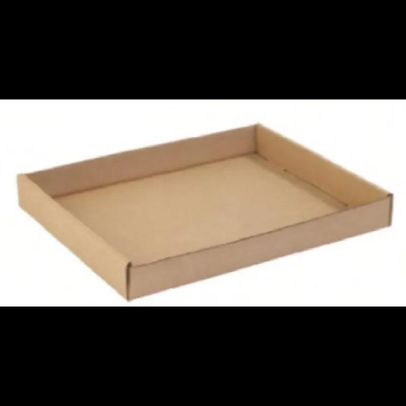 Tray 53.9375X53.25 IN Kraft Corrugated Cardboard 32ECT Die Cut 1/Each