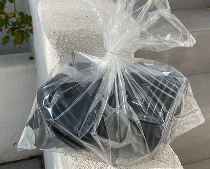 Poly Bag 55X46X70 IN Opaque White 0.003MIL UVI Treatment 1/Roll