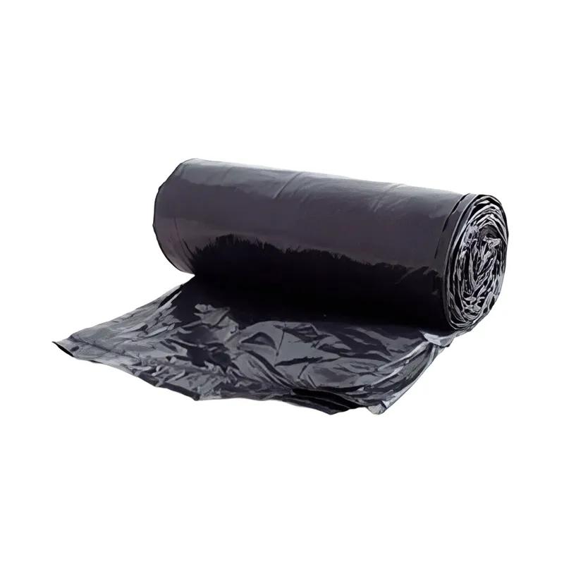 Victoria Bay Can Liner 40X48 IN 40-45 GAL Black 1.5MIL Flat Pack 100/Case