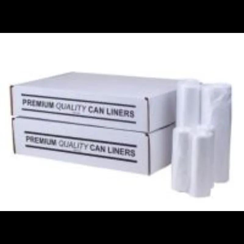 Liner 40X46 IN White LDPE 0.68MIL Coreless Heavy Duty 100/Case