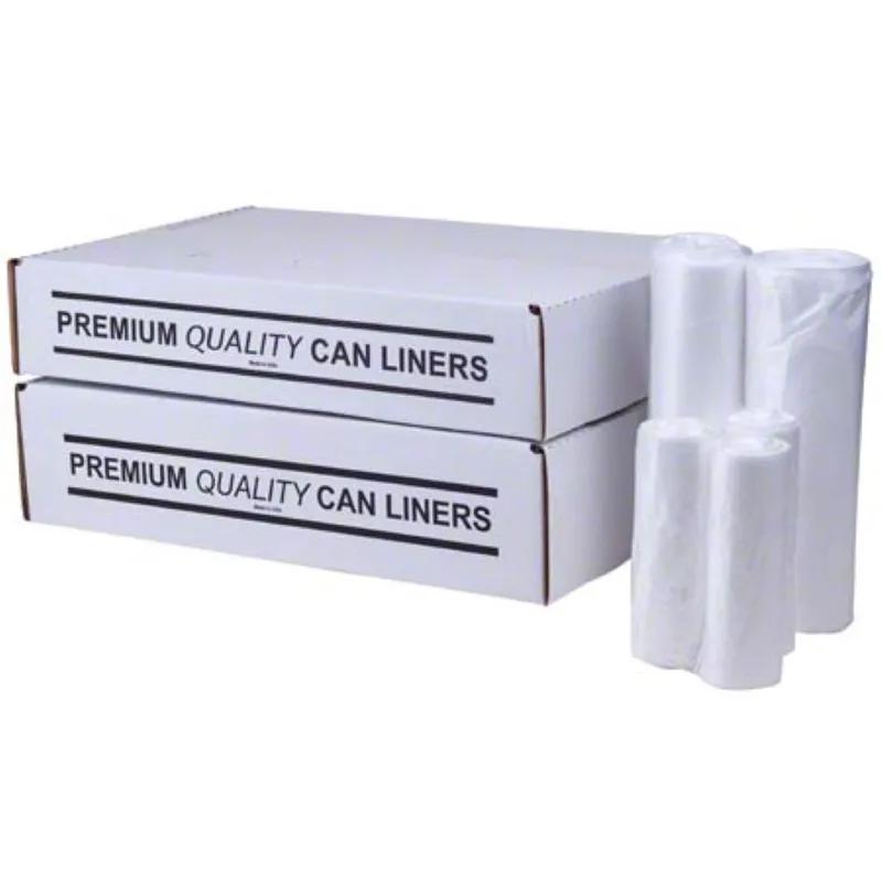 Liner 30X36 IN Opaque White LDPE Coreless Heavy Duty 250 Count/Roll