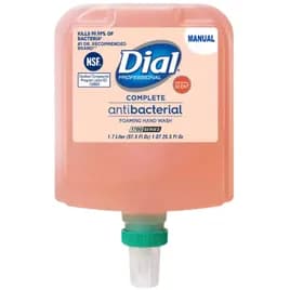 Dial Complete® Hand Soap Foam 1.7 L Antimicrobial 3 Count/Case