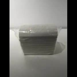 Victoria Bay Dinner Napkins 15X17 IN White Paper 1PLY 1/8 Fold Linen Feel 500/Case