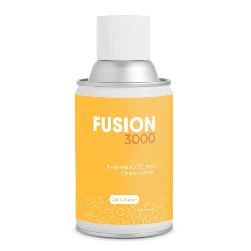 Fusion 3000 Metered Aerosol Refills Air Freshener Citrus Sorbet 12/Case