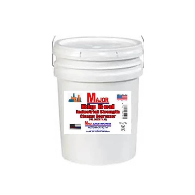 Major Big Red Cleaner 5 GAL Industrial Strength 1/Each