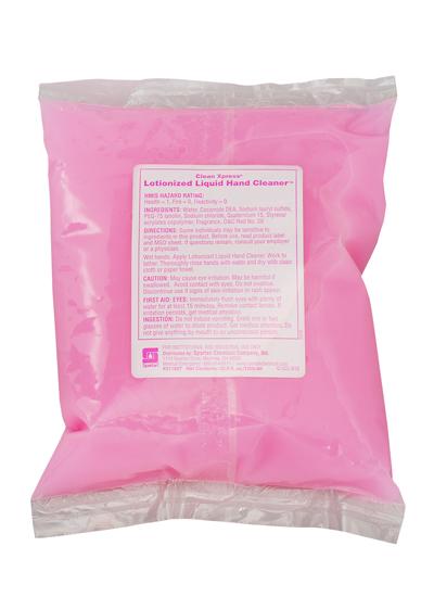 Clean Xpress® Hand Cleaner Ready-to-Use (RTU) Liquid 1000 mL Floral Pink Lotion 12/Case