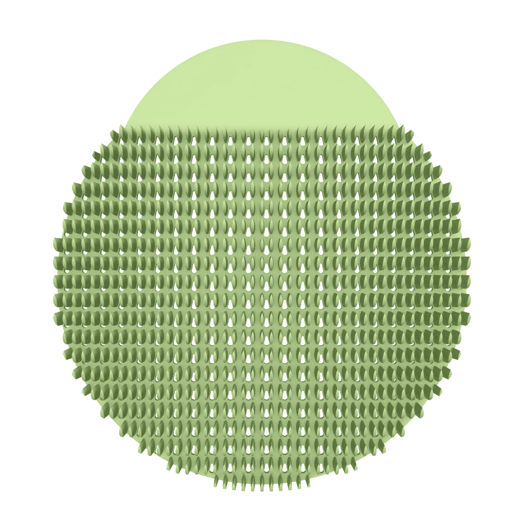 AirFin™ Urinal Screen Green Apple 10/Box