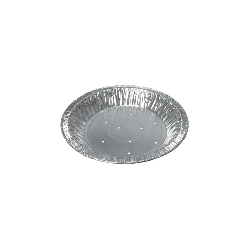 Pie Pan 18.9 OZ 8 IN Aluminum Perforated 1000/Case