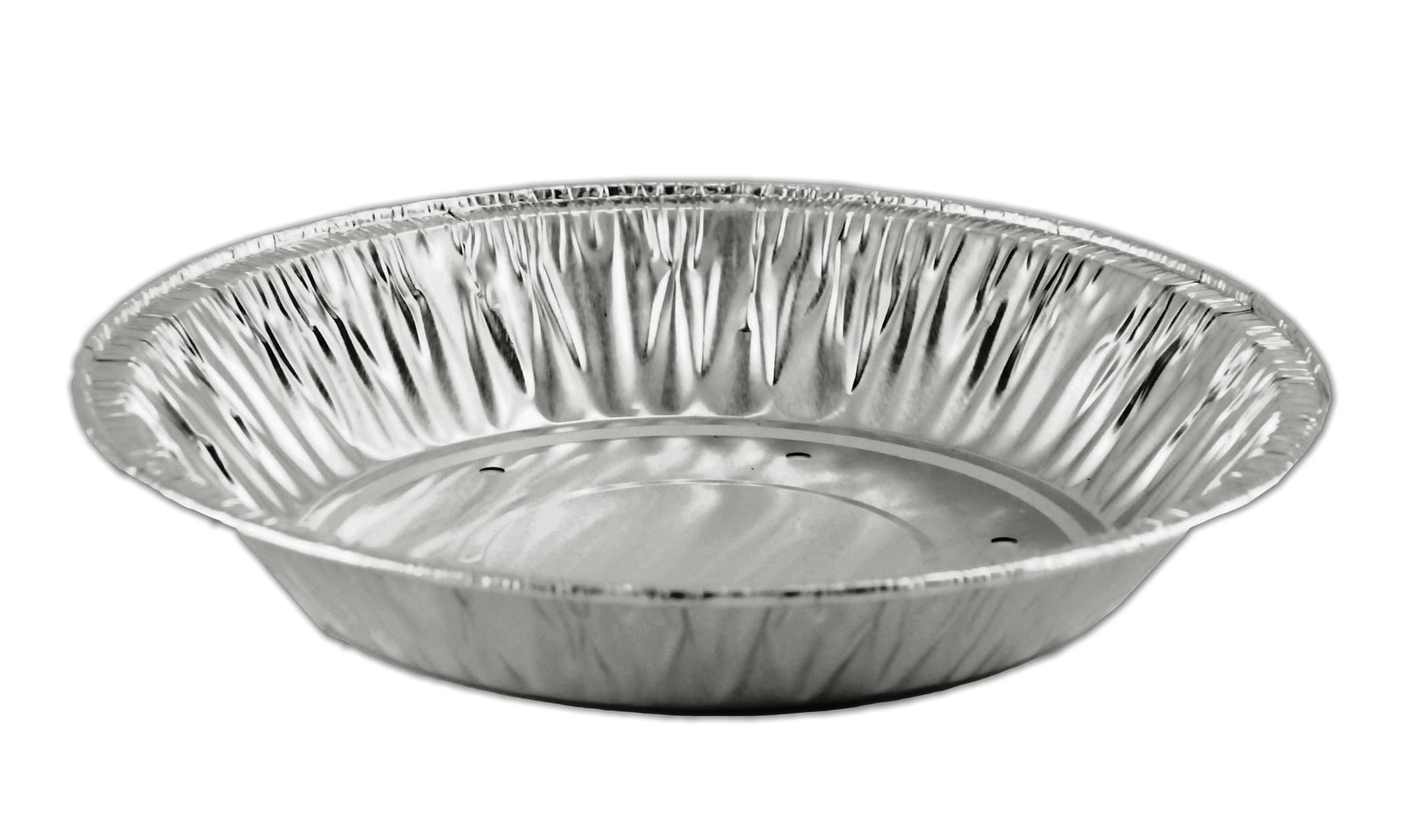 Pie Pan 9 OZ 6X1 IN Shallow Perforated 1000/Case