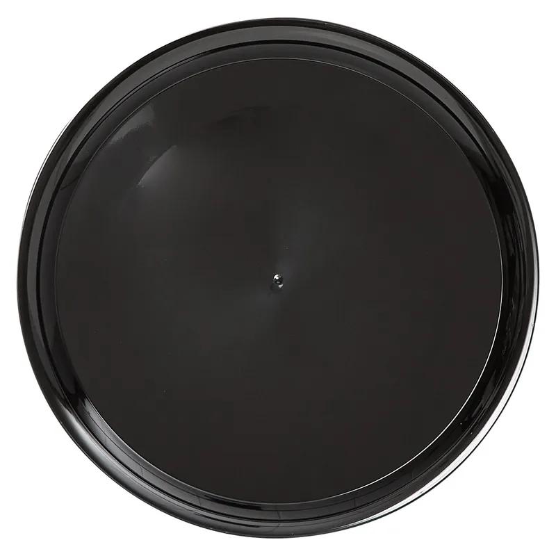 Victoria Bay Serving Tray Base 12 IN PS Black Round 25/Case