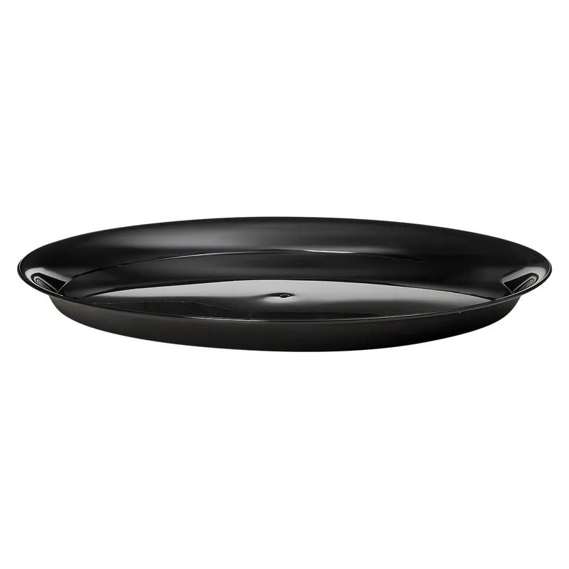 Victoria Bay Serving Tray Base 12 IN PS Black Round 25/Case