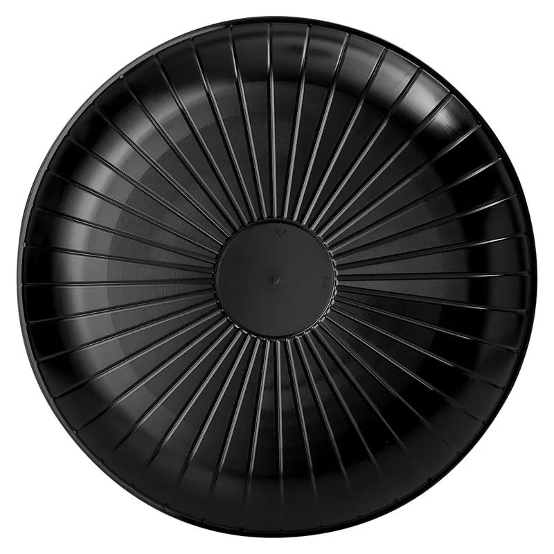 Victoria Bay Serving Tray Base 12 IN PS Black With Design Round 25/Case