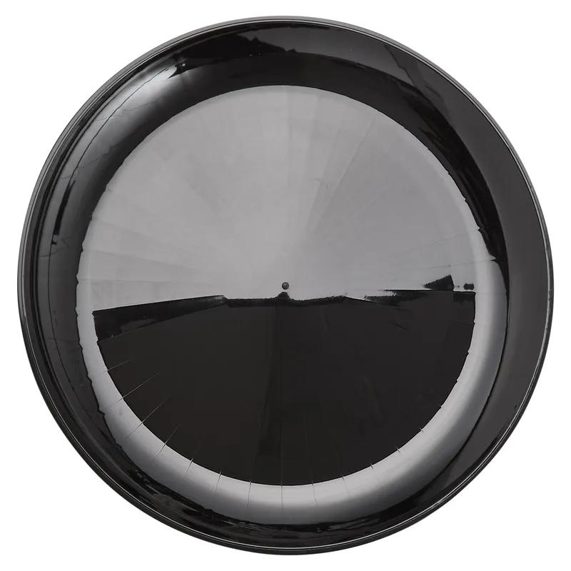 Victoria Bay Serving Tray Base 12 IN PS Black With Design Round 25/Case