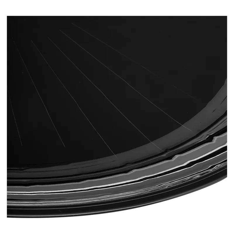 Victoria Bay Serving Tray Base 12 IN PS Black With Design Round 25/Case
