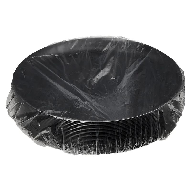 Victoria Bay Serving Tray Base 12 IN PS Black With Design Round 25/Case