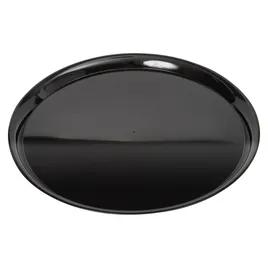Victoria Bay Serving Tray Base 16 IN PS Black Round Higher Sidewall 25/Case