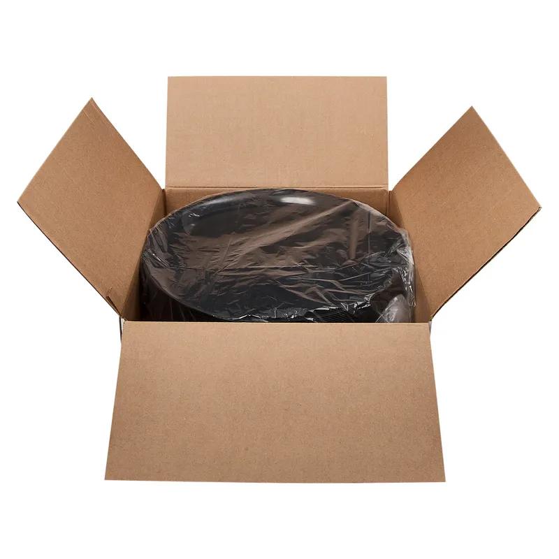 Victoria Bay Serving Tray Base 18 IN PS Black Round Higher Sidewall 25/Case