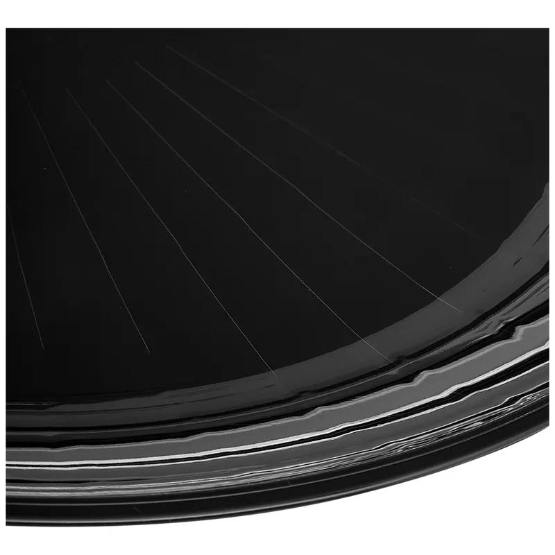 Victoria Bay Serving Tray Base 18 IN PS Black With Design Round 25/Case