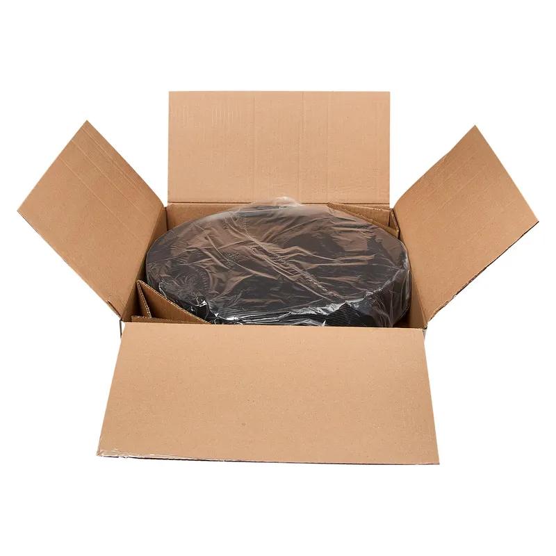 Victoria Bay Serving Tray Base 18 IN PS Black With Design Round 25/Case
