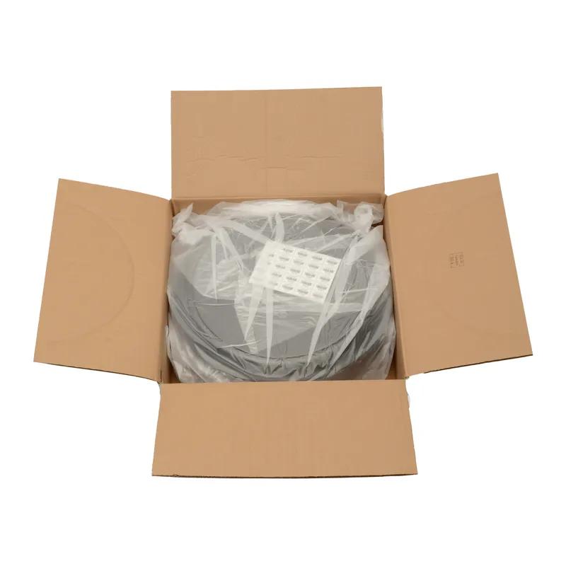 Conserve Serving Tray 18 IN Black Round 25/Case